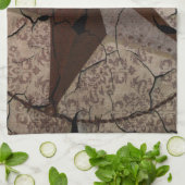 Linge De Cuisine Pays occidental rustique Primitif Texas Star (Plié)