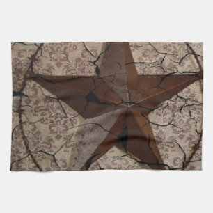 Linge De Cuisine Pays occidental rustique Primitif Texas Star