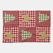 Linge De Cuisine Pays Rustique Noël primitif (Horizontal)