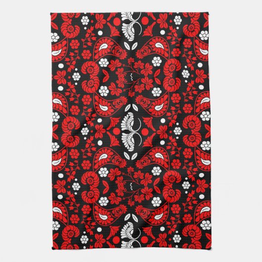 Linge De Cuisine Pays slovaque Art populaire (Vertical)