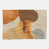 Linge De Cuisine Paysage Abstrait de Boho (17) (Horizontal)