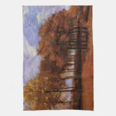 Linge De Cuisine Paysage d'automne par Vincent van Gogh (Vertical)