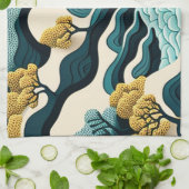 Linge De Cuisine Paysage moderne (Plié)