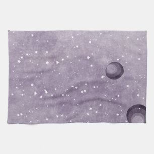 Linge De Cuisine Paysage nocturne de l'horoscope