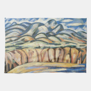 Linge De Cuisine Paysage, Nouveau-Mexique par Marsden Hartley, Beau