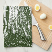 Linge De Cuisine Paysage rural maison de ferme de style coupe (Quart Plié)