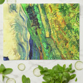 Linge De Cuisine Paysage rustique et élégant à Saint Remy Peinture (Plié)