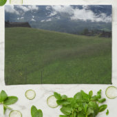 Linge De Cuisine Paysage suisse (Plié)