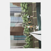 Linge De Cuisine Paysage urbain (Vertical)