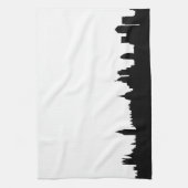 Linge De Cuisine Paysage urbain de silhouette d'horizon de Londres (Vertical)