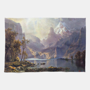 Linge De Cuisine Paysage Vintage, Lac Tahoe par Albert Bierstadt