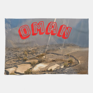 Linge De Cuisine Paysages majestueux d'Oman