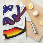 Linge De Cuisine "Peace Hakuna Matata" (Quart Plié)