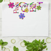 Linge De Cuisine Peace Love Bingo (Plié)