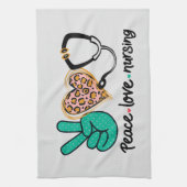 Linge De Cuisine Peace Love Nuring (Vertical)