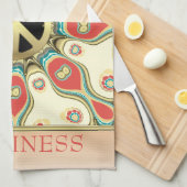 Linge De Cuisine Peace Love Thé Super (Quart Plié)