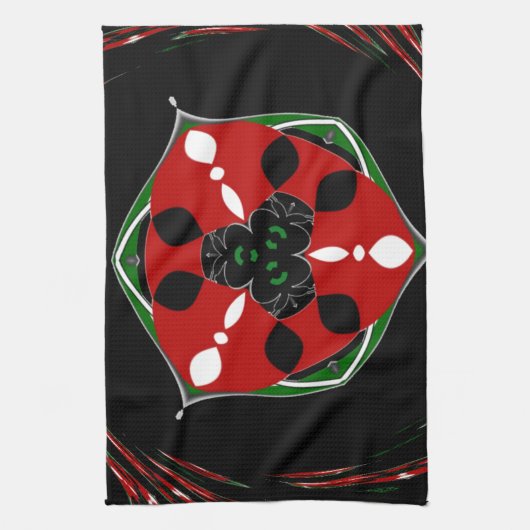 Linge De Cuisine "Peace : with Shield Emblem" (Vertical)