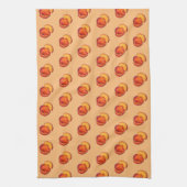 Linge De Cuisine Peach Été Ripe Juicy Georgia Pache Fruit (Vertical)