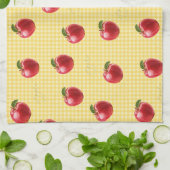 Linge De Cuisine Peachify Pommes Gingham (Plié)