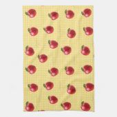 Linge De Cuisine Peachify Pommes Gingham (Vertical)