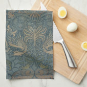 Linge De Cuisine Peacock et Dragon par William Morris (Quart Plié)