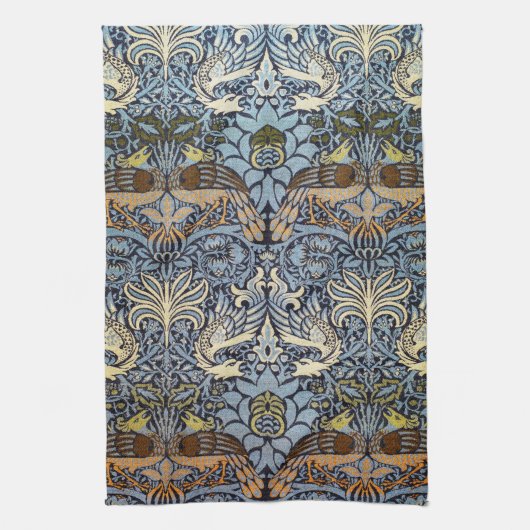 Linge De Cuisine Peacock et Dragon, William Morris (Vertical)