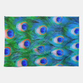 Linge De Cuisine Peacock Feathers Art (Horizontal)