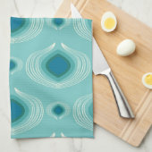 Linge De Cuisine Peacock turquoise (Quart Plié)