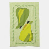 Linge De Cuisine PEARfect Pear (menthe) (Vertical)