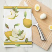 Linge De Cuisine Pears Fruit Botanique (Quart Plié)