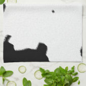 Linge De Cuisine Peau de vache laitière (Plié)