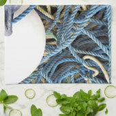 LINGE DE CUISINE PÊCHE (Plié)