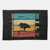 Linge De Cuisine pêche à la glace (Horizontal)