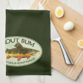 Linge De Cuisine Pêche à l'omble de fontaine (Quart Plié)