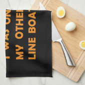 Linge De Cuisine Pêche amusante (Quart Plié)