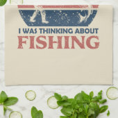 Linge De Cuisine Pêche amusante (Plié)