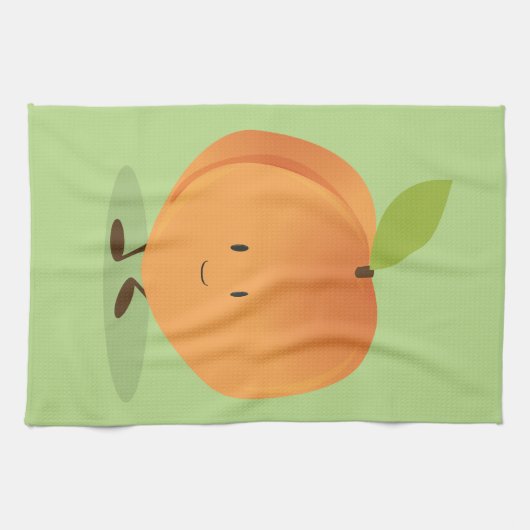 Linge De Cuisine Pêche de sourire (Horizontal)