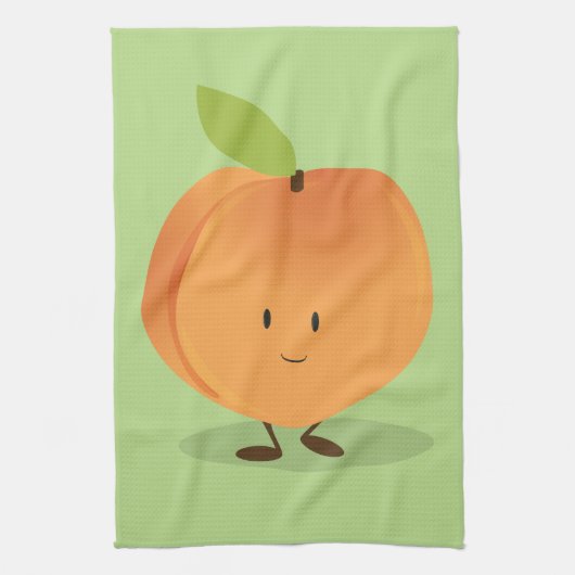 Linge De Cuisine Pêche de sourire (Vertical)