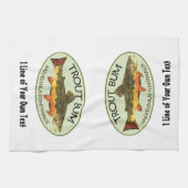 Linge De Cuisine Pêche humoristique (Horizontal)