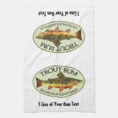 Linge De Cuisine Pêche humoristique (Vertical)