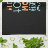 Linge De Cuisine Pêche moins parler plus pêche (Plié)