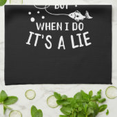 Linge De Cuisine Pêche - Pêche amusante (Plié)