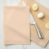 Linge De Cuisine Pêche Puff (Quart Plié)