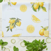 Linge De Cuisine Pêcher Citron (Plié)