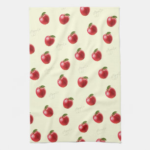 Linge De Cuisine Pêcher des pommes