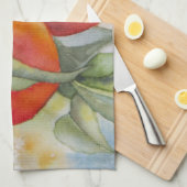 Linge De Cuisine Pêches chaudes (Quart Plié)