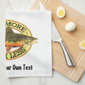 Linge De Cuisine Pêcheur à la mouche de Brook Trout (Quart Plié)