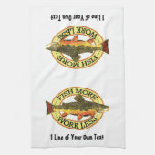 Linge De Cuisine Pêcheur à la mouche de Brook Trout (Vertical)