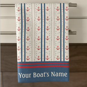 Linge De Cuisine Pêcheur d'Ancres nautiques