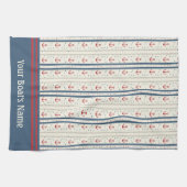 Linge De Cuisine Pêcheur d'Ancres nautiques (Horizontal)